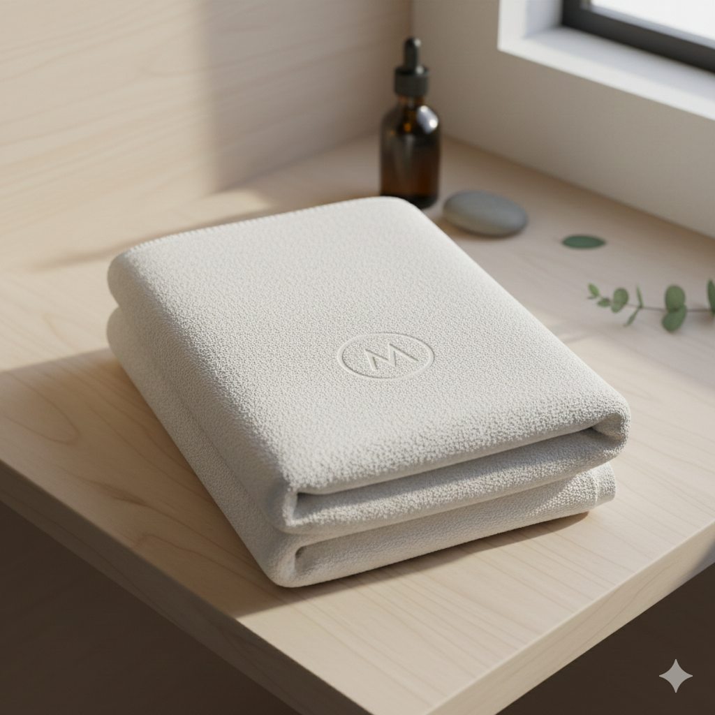 Logózott pamut törölköző
